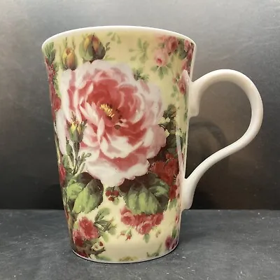 Buy Vintage Crown Trent Limited Pink Rose Tree Fine Bone China Mug Made In England  • 19.95£