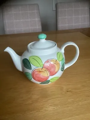 Buy Poole Pottery Orchard Tea Pot • 20£