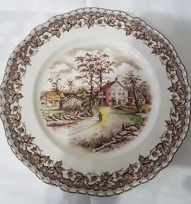 Buy Alfred Meakin, Home In The Country Scene China Plate • 3£