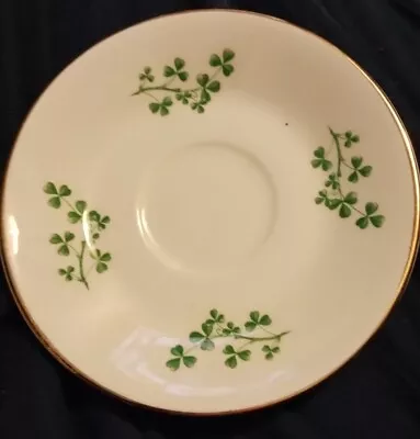 Buy Vintage Arklow Irish Porcelain Souvenir Saucer Only Shamrock Clovers Replacement • 5.99£
