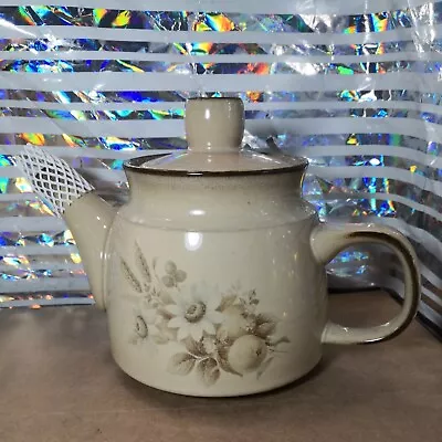 Buy Vintage Handcrafted Denby Fine Stoneware Memories Original Shape Tall Tea Pot • 19.95£