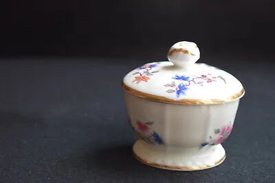 Buy Hammersley Victorian  Miniature Round Lidded Trinket Pot Bone China • 5£