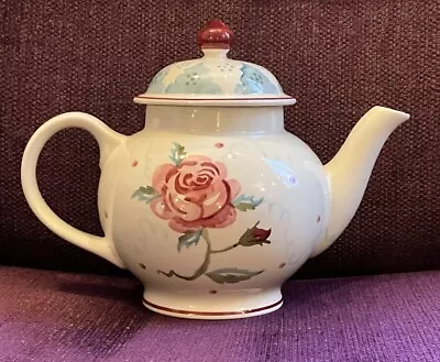 Buy Emma Bridgewater Teapot Mary Mccarthy 4 Mug Rose Teapot Rare Pattern Mint Cond • 49.99£
