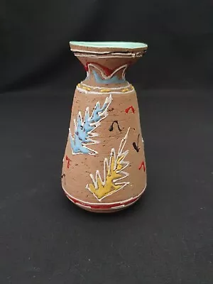 Buy Mid Century Italian Art Pottery Vase  Fratelli Fanciullacci Bitossi 1961 Perfect • 19.99£
