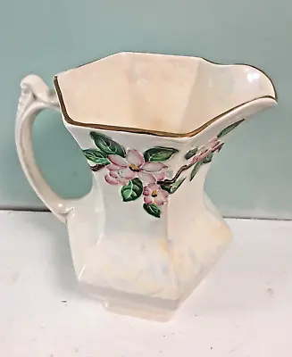 Buy Antique 1920s Ringtons Maling Ware Lustre Jug Apple Blossom Excellent Condition • 19.99£