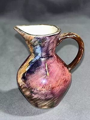 Buy Miniature Oldcourt Ware Hand-Painted Beautiful Lustre Pitcher England 3 1/4  • 4.79£