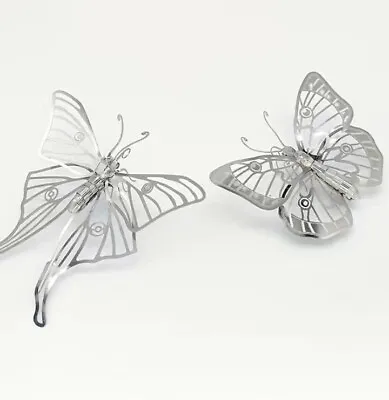 Buy Creature Miniature Metal Models Kit  Laser Cut DIY UK Metal 3D Butterflies • 4.49£