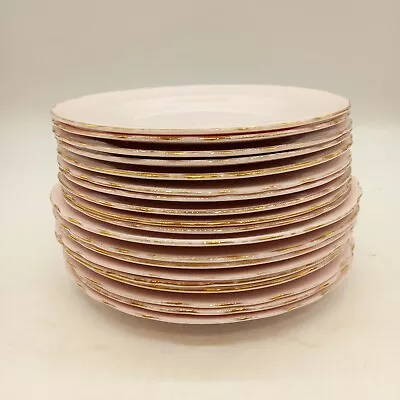 Buy Royal Tuscan Fine Bone China Pink And Gold Side Plates X19 (#H1/21) • 9.99£
