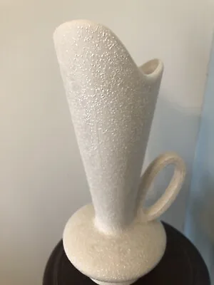 Buy Mid Century Modern China Craft USA Splatter Ware Pottery Ewer Vase C-414 • 23.75£