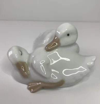 Buy Nao Lladro Snuggled Sleeping Ducks Figurine • 8£
