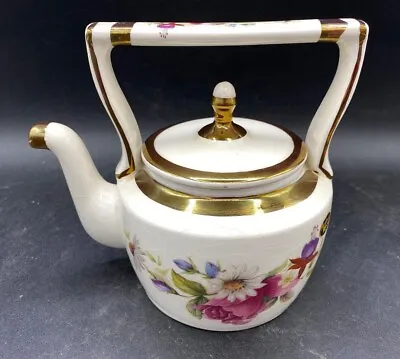 Buy Arthur Wood Decorative Tea Pot Floral Kettle Staffordshire Iron Stone No.5940 • 12.44£