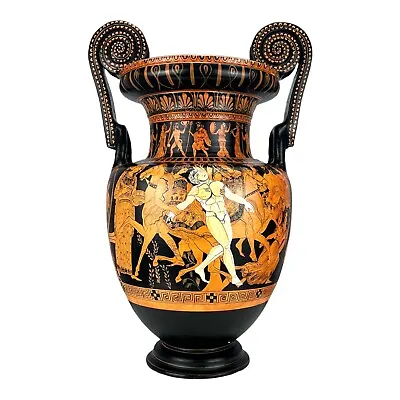 Buy The Death Of Talos Red Figure Krater Vase Ancient Greek Pottery Museum Copy 18in • 713.80£