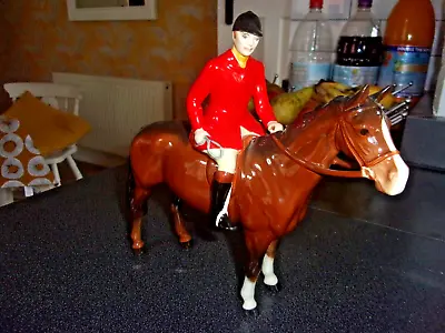 Buy Beswick Huntsman Seated On Horse - In Excellent Condition • 175£