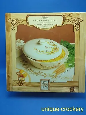 Buy Marks And Spencer Harvest Pattern Stoneware Lidded Vegetable Dish ~NEW~ In Box • 12.50£