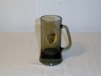 Buy Vintage GREENTOWN GLASS Mug~Heavy Green Glass~12oz~~Greentown, Indiana • 5.66£