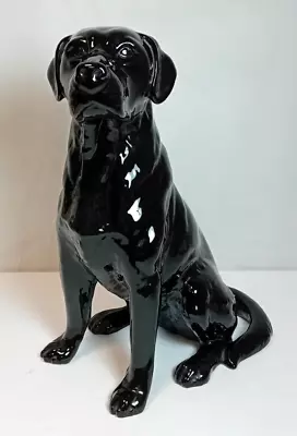 Buy BESWICK BLACK LABRADOR DOG FIRESIDE MODEL No. 2314 GLOSS FIGURINE • 49£