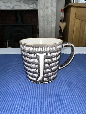 Buy Tea Coffee Mug Stoneware Fox Ivy Tesco Black Cream Dishwasher Microwave Safe • 10£
