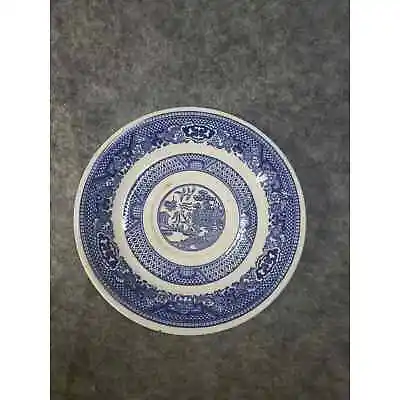 Buy Vintage Royal China Willowware 6  Saucer Blue White Asian Theme Drinkware • 12.90£