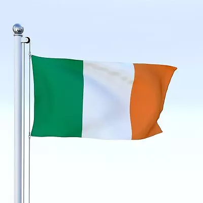 Buy Giant Irish Flag Ireland Republic Eire St Patrick Day Football Rugby Fan Support • 3.99£