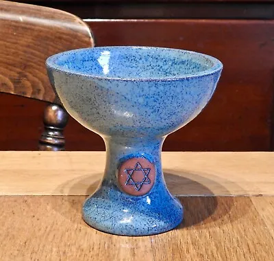 Buy Star Child Art Pottery Stoneware Chalice/Goblet With Star Of David Motif • 10£