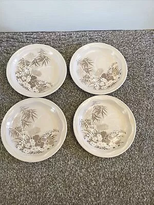 Buy 4 X Vintage Retro Poole Pottery - Mandalay - Pattern 6.5 Inches Side Plates • 8£