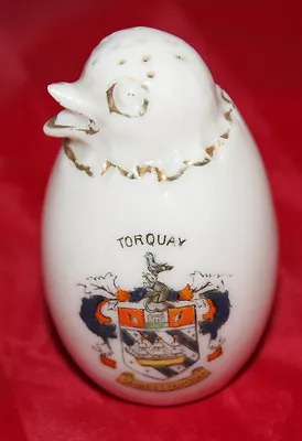 Buy Crested Ware China - Hatching Chick Pepper Cellar - Torquay • 7.99£