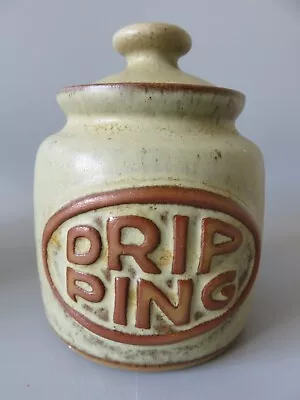 Buy Vintage Cornish Stoneware Tremar Pottery Dripping Jar Container, Storage Pot • 10£