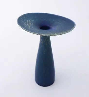 Buy Blue Vase - Stig Lindberg Vitrin - Gustavsberg - Mid 20th Century Design • 719.57£