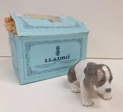 Buy Lladro Perro Lastimero 1071 Sad Beagle Puppy Dog Ornament Figurine Boxed Vintage • 15£