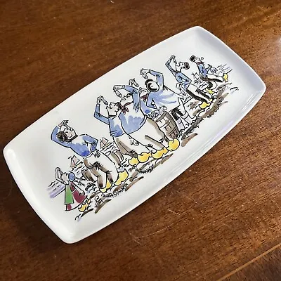 Buy Sardine Kipper Plate Kominklijk Goedewargen Gouda Holland Artist Signed, Vintage • 11.99£