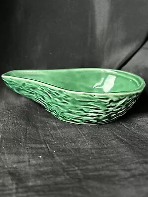 Buy Vintage 1970s Green Pottery Toni Raymond  Avocado Pear Dish Unboxed Rare To Find • 15£