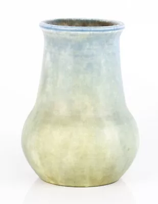 Buy Vintage Ruskin Pottery Late Glaze Blue / Green Graduated Elephants Foot Vase • 59.99£