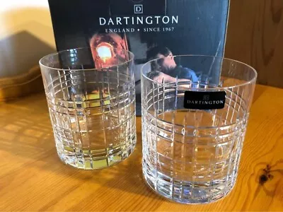 Buy Brand New Dartington Crystal Tumblers (for Whiskey Or Anything Really) • 12.50£