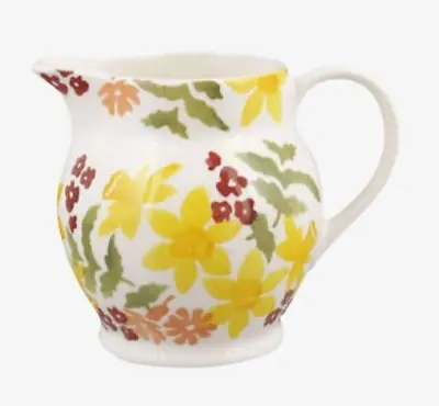 Buy Emma Bridgewater Pottery - Wild Daffodils 1/2 Pint Jug - New First - Flowers • 23.95£