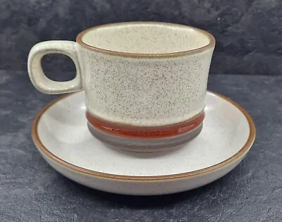 Buy Denby Potters Wheel - Vintage Stoneware- Coffee Cup And Saucer • 3.50£