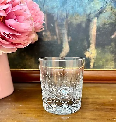 Buy Vintage Royal Doulton Dorchester Crystal Whisky Tumbler Glass MULTIPLE AVAILABLE • 27.88£