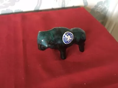 Buy Miniature Blue Mountain Pottery Bison Ornament/figure • 6£