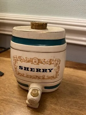 Buy Sherry Barrel 1950's Gilbet Ltd Royal Victoria Sherry Barrel By Wade Pottery • 5£