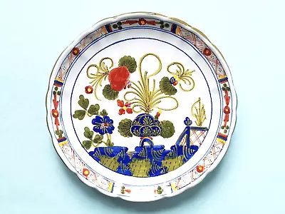 Buy Vintage Italian Cacf Faenza Garofano Faience Pottery Ceramic Cake Plate  5.7  #1 • 19.99£