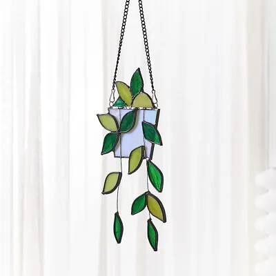 Buy 1 Pcs Acrylic Suncatcher For Window Mixed-color Stained Glass Decor  Kitchen • 11.72£