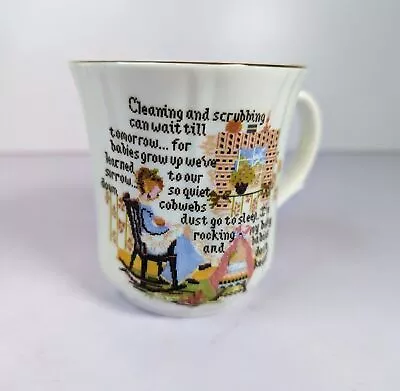 Buy Vintage Duchess England Bone China Tea  Or Coffee Cup Quilt Pattern Home Themed • 12.51£