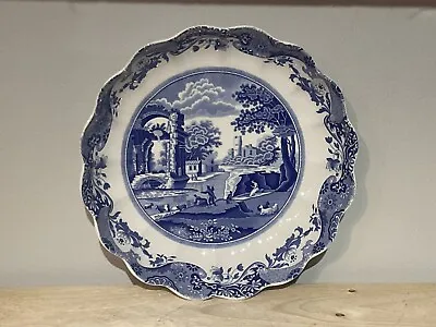 Buy Spode BLUE ITALIAN Fluted Round Dish • 19.99£