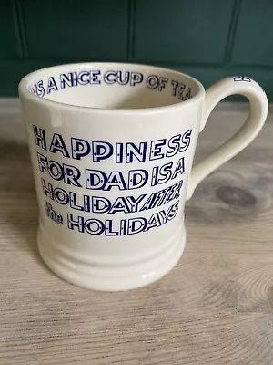 Buy Emma Bridgewater Happiness  For Dad RARE Mug💙 • 15£