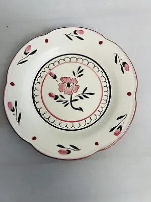 Buy  Stangl Pottery 1 Colonial Rose 6.25  Bread Dessert Salad Plate Pink Scalloped • 10.43£
