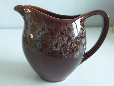 Buy Kernewek Pottery Cornwall  Brown Jug In Excellent Condition 13 Cms • 9.50£