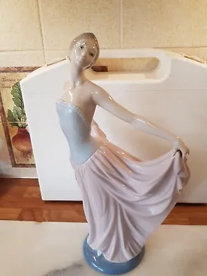 Buy Lladro Lady Dancing Figurine H12  X W8  Vgc • 89£