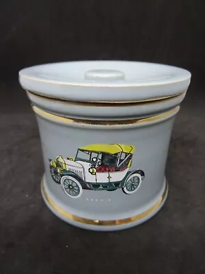 Buy Vintage Denby Ware Tobacco Pot With Classic Car Decoration. • 10£