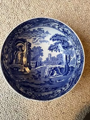 Buy Spode Blue Italian 1930’s Fruit/ Salad Bowl • 45£