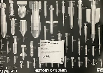Buy AI WEIWEI History Of Bombs Print Ed. 1000 NEW • 370£