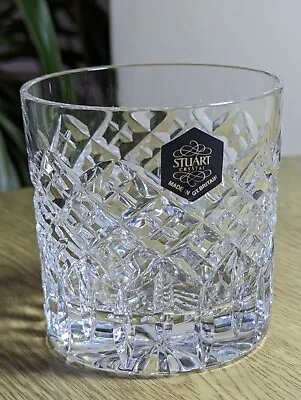 Buy Vintage Stuart Crystal Blenheim Whisky Tumblers  3 1/4  Superb 8oz Signed 1sts • 15.75£